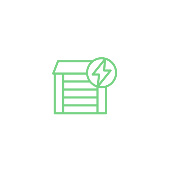 elektromos szekrény ikon